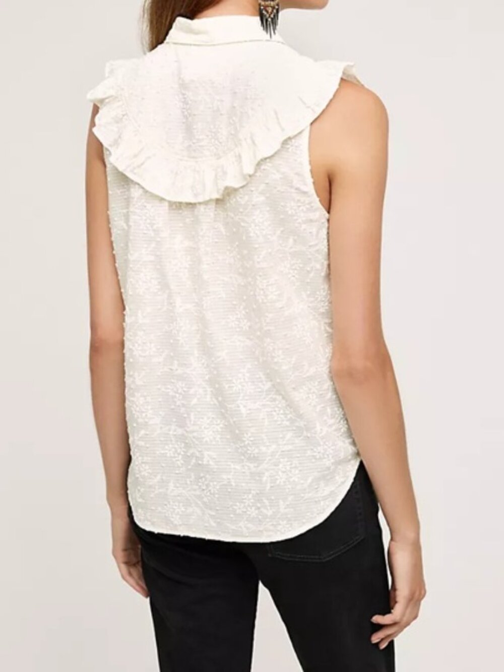 NWT Anthropologie Windflower Blouse Size - Picture 3 of 4